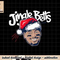 officially licensed mookie betts - jingle betts png, sublimation