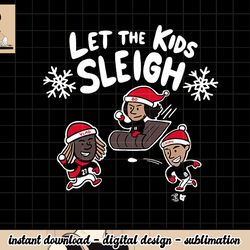 officially licensed toronto blue jays - let the kids sleigh png, sublimation