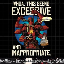 marvel deadpool six inappropriate arms graphic png, sublimation