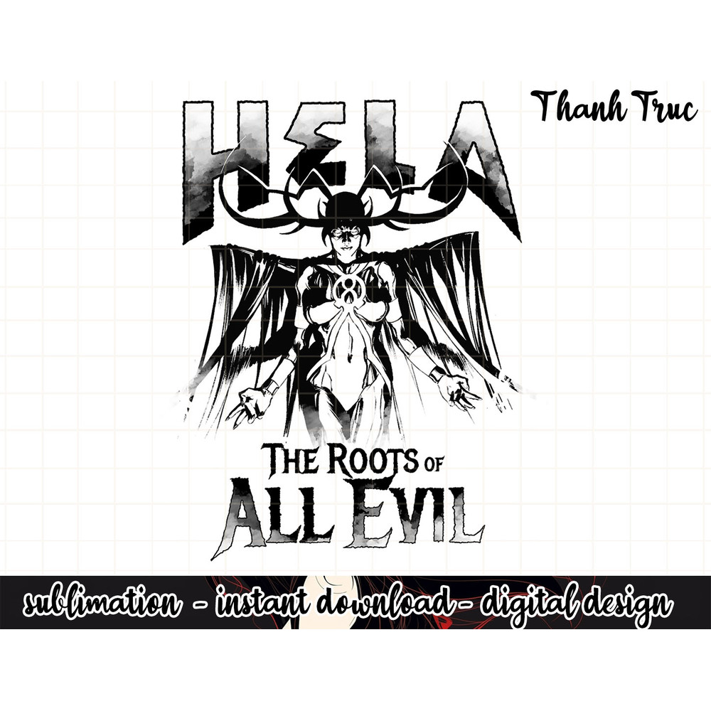 Marvel Hela Roots of All Evil Comic Related Graphic  .jpg