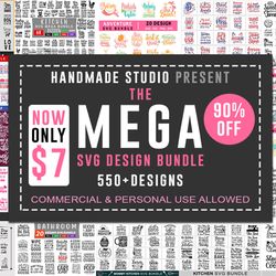 550 designs mega bundle svg, summer svg, adventure svg