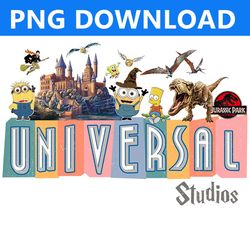 Universal Studios Png, Universal Trip 2023 Png, Famiy Vacations, Birthday Squa Png, sublimation files