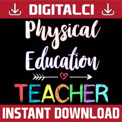 physical education teacher school pe teacher fitness png file sublimation