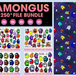 250 files game svg bundle