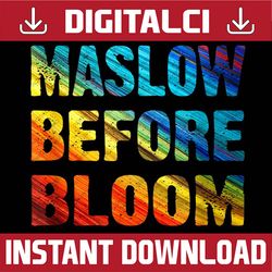 school psychologist back to school maslow before blooms png file sublimation