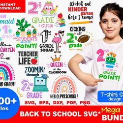 600 back to school svg, back to school svg, back to school bundle svg