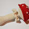 Crochet Mushroom Pattern Baby Rattle 7