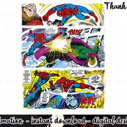 marvel spider-man comic panels