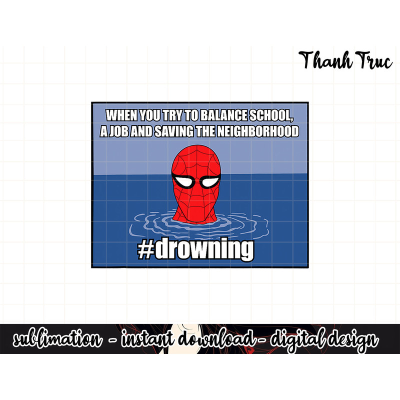 Marvel Spider-Man Drowning Meme .jpg