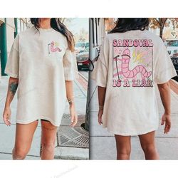 sandoval's a liar shirts, scumbag cheater's lounge, send it to darrell, worm with a mustache tee, funny tom sandoval tee