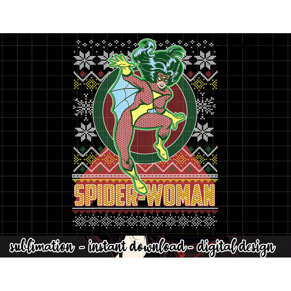 Marvel Spider-Women Ugly Christmas Sweater .jpg