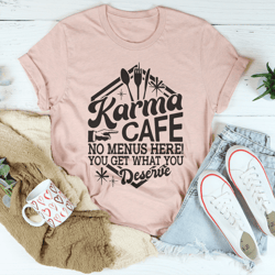 karma cafe tee
