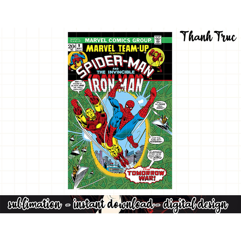 Marvel Team-Up Iron Man & Spider-Man The Tomorrow War Cover .jpg