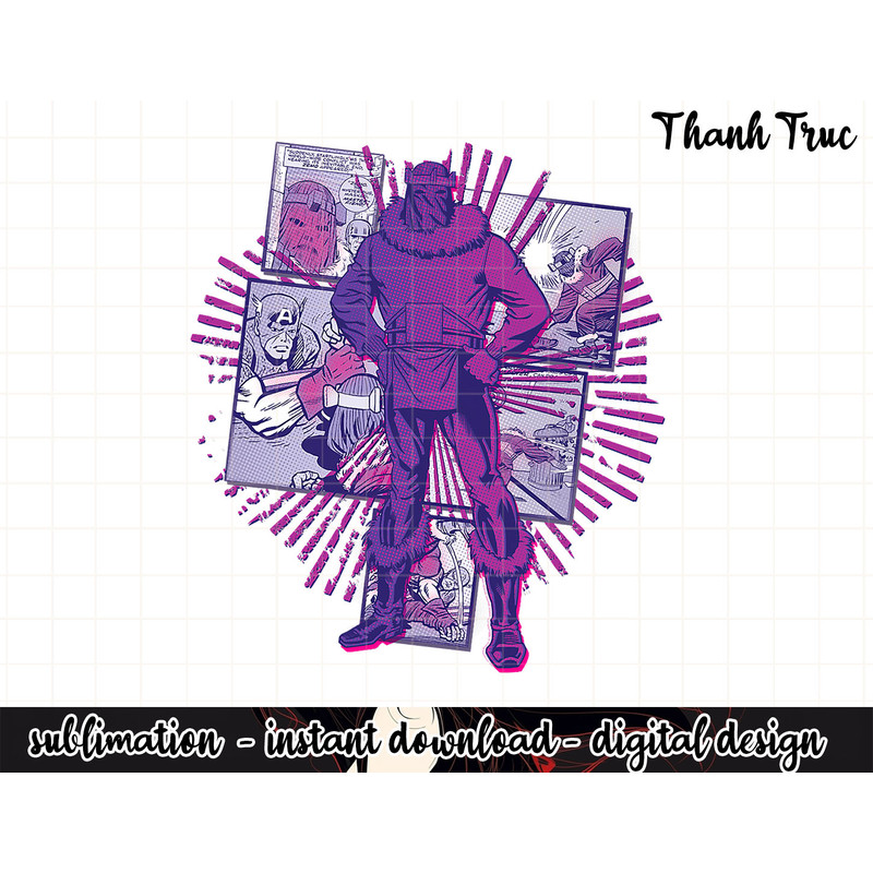 Marvel Villain Baron Zemo Captain America Comic Art .jpg