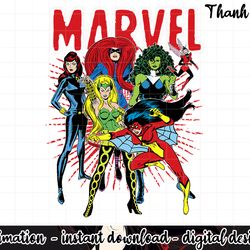 marvel women group shot