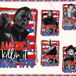 horror movie fourth of july png, bundle, america killin