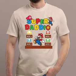 custom super daddio png, personalized super daddio png, custom kid name shirt, fathers day png, funny daddio png, digita