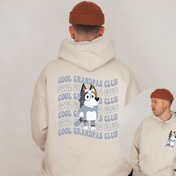 cool grandpas club png, blue daddy png