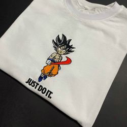 goku t-shirt / kid goku dragon ball anime tshirt goku embroidered t shirt hoodie sweatshirt free shipping