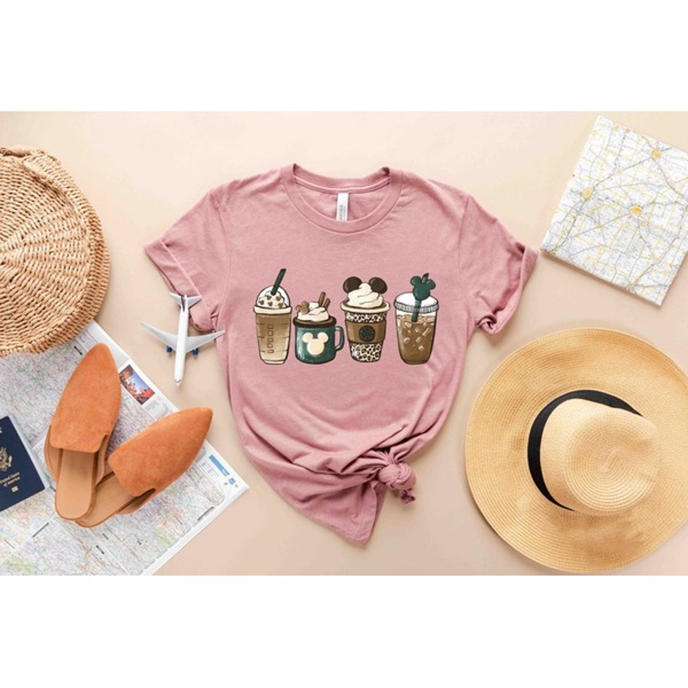 Disney Snacks Coffee T-Shirt, Disney Drink Coffee Shirts, Disney Snacks Shirt, Disney Shirts, Disney Coffee Shirt,