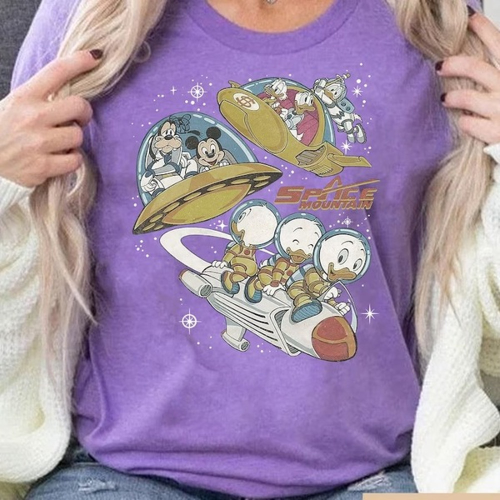 Disney Space Astronaut Shirt, 90's Space Mountain Shirt, Disney World Shirt, Disneyland Shirt, Disney Park, Disney Shirt