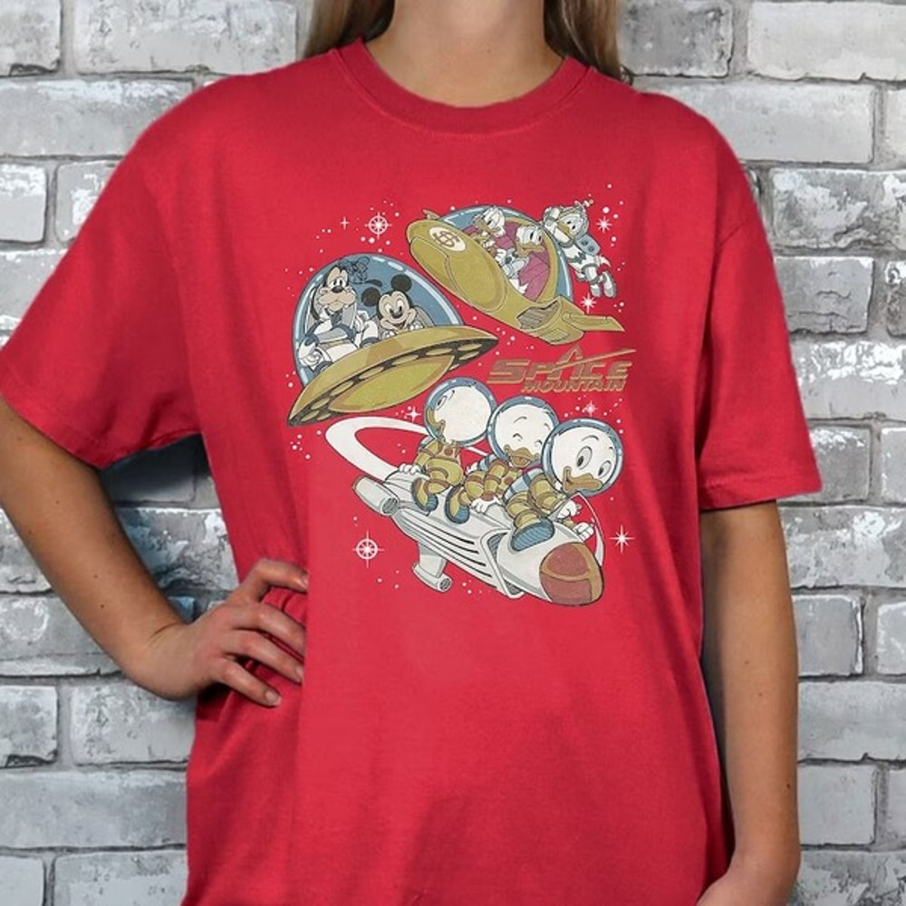 Disney Space Astronaut Shirt, 90's Space Mountain Shirt, Disney World Shirt, Disneyland Shirt, Disney Park, Disney Shirt