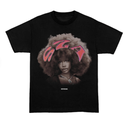 sza graphic shirt, sza ctrl bootleg rap t-shirt, printed hip-hop graphic tee, sza merch