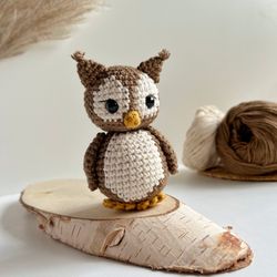 Owl crochet pattern PDF crochet animals pattern