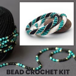 Friendship bracelet kit, Couple bracelet making, DIY jewelry set, Handcrafted bracelets, Bracelet making supplies