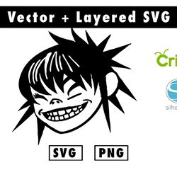 noodle svg and png files for cricut machine , anime svg , manga svg , goku svg