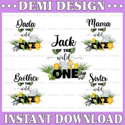 custom name birthday png, mom and dad birthday, zoo animals birthday png, wild birthday png, matching family birthday