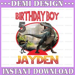 Dinosaurs Personalized Mame and Age Birthday Png, Dinosaur Custom Birthday Boy Png, Dinosaur Birthday Png, Digital Downl