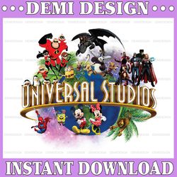 universal studios pictures florida png, spotlight universal studios florida png, universal studios png digital file