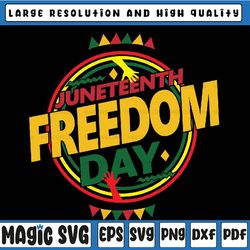 Juneteenth Freedom Day Svg, Juneteenth Png, Black History Svg, Black woman Gifts Png, Since 1865 Png, Digital Download
