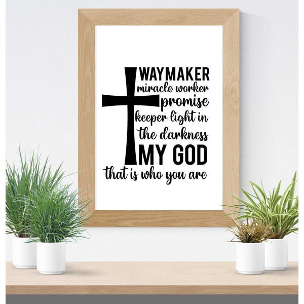 WAYMAKER Christian Bundle SVG, Scripture Bundle, Instant Dow | Inspire ...