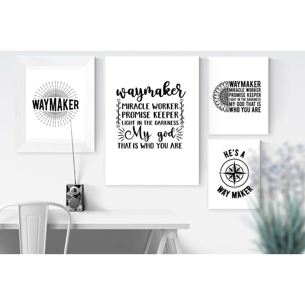 WAYMAKER Christian Bundle SVG, Scripture Bundle, Instant Dow | Inspire ...