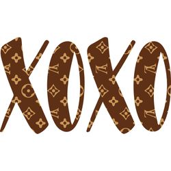 lv brown xoxo svg, brand logo svg, lv brown svg, xoxo svgbrand logo svg, luxury brand svg, fashion brand svg, famous bra