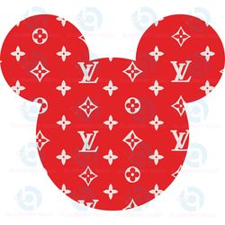 lv mickey mouse logo trending svg