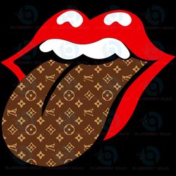 lv sexy lip trending svg