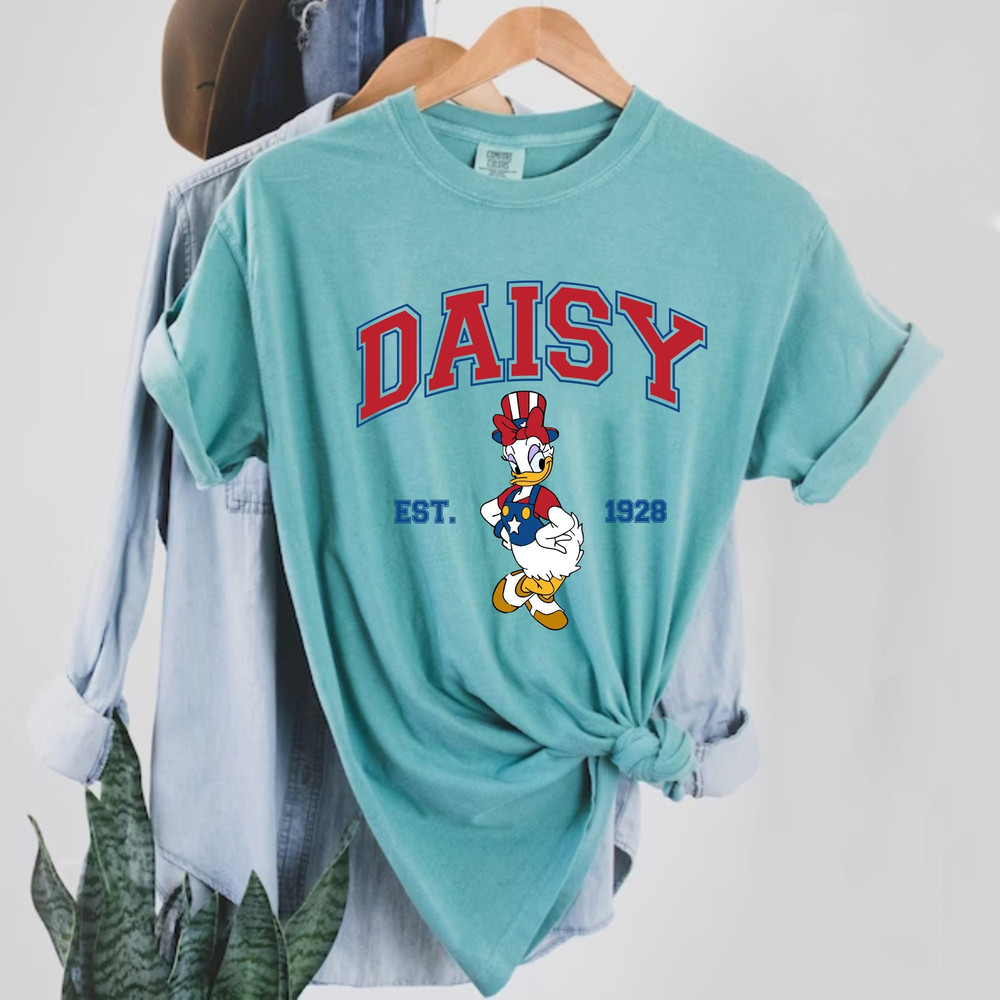 4th Of July Disney Characters Comfort Colors® Shirt, Patriotic Mouse Shirt, 4th Of July Mickey Minnie Shirt, Disney Independence Day Shirt - 4.jpg
