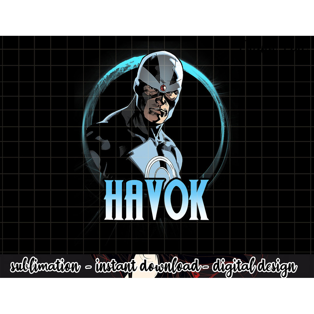Marvel X-Men Havok Ever-Lasting Staredown Graphic png, sublimation .jpg
