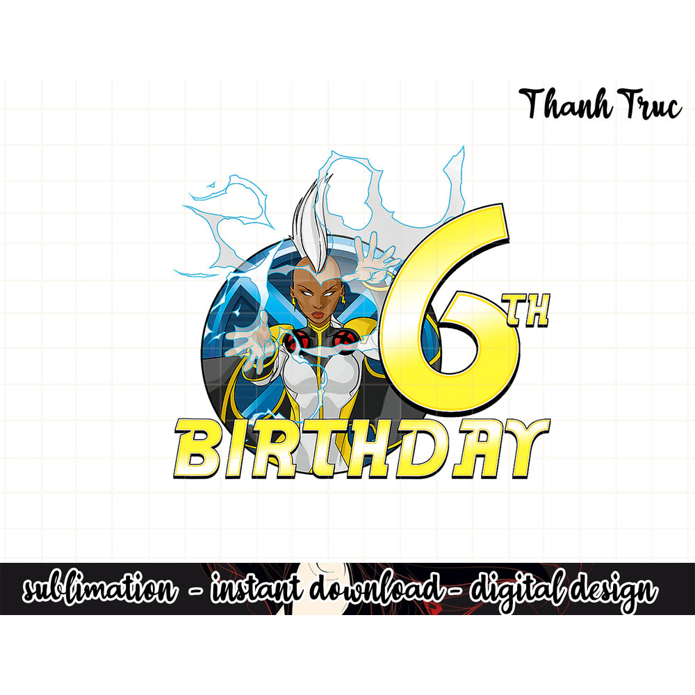 Marvel X-Men Storm 6th Birthday Portrait .jpg