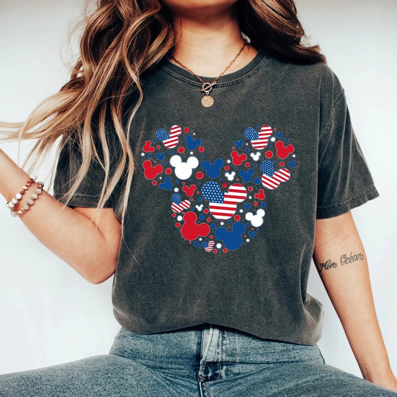 4th Of July Mickey Minnie Ears Comfort Colors® Shirt, Patriotic Mouse Shirt, Retro Disney Couple Shirt, Disney Independence Day Shirt - 3.jpg