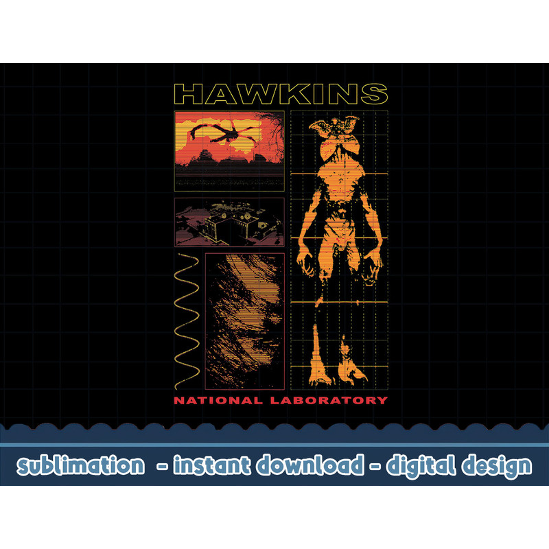 Netflix Stranger Things Demogorgon Schematic png,digital print.jpg