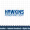 Netflix Stranger Things Hawkins Power And Light Logo png,digital print.jpg