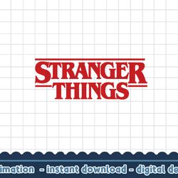 netflix stranger things simple red logo png,digital print