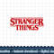 Netflix Stranger Things Simple Red Logo png,digital print.jpg