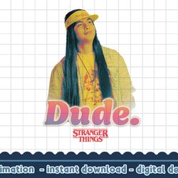 stranger things 4 argyle dude portrait png,digital print