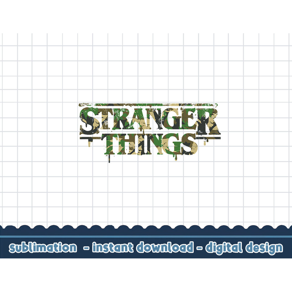 Stranger Things 4 Camo Text Logo png,digital print.jpg