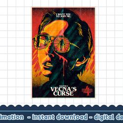 stranger things 4 chapter 2 vecna s curse fred poster png,digital print